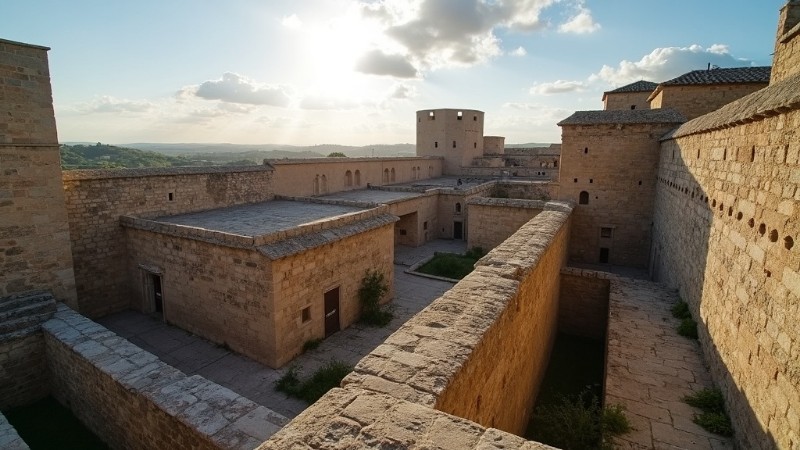 Hidden histories and enduring secrets of fortifications, Concept art for illustrative purpose, tags: festungen und - Monok